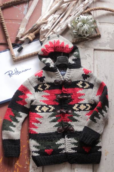 希少kanata カウチンニット完売RHCロンハーマン ネイティブ2