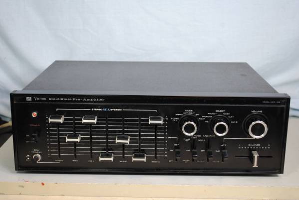 値下げVICTORプリアンプ⑥12/3 　MCP-105　完動美品【3ヶ月保証 】