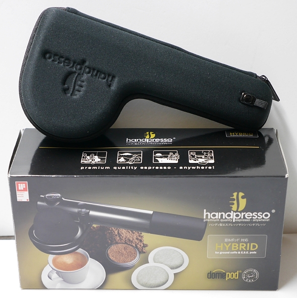 ハンディ型エスプレッソマシン　ハンドプレッソ　訳あり中古美品
