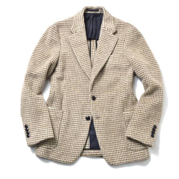 極上 トゥモローランド 秋冬アルパカ混◎ ウール ジャケット 44