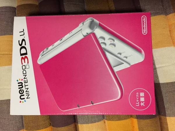 新品☆Newニンテンドー3DS LL本体 ピンク×ホワイト
