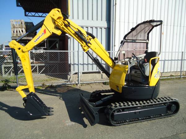 【S-0076】ヤンマー　B2X　2tクラス　小旋回　左レバー2wayパターン　油圧ショベル　ユンボ　バックホー　茨城県 ヤンマー B2-5 ミニ油圧ショベル 小旋回 ユンボ 2tクラス 茨城県(建設