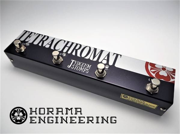 ■ JYUGEHM STOMPS ■「TETRACHROMAT」 - ４ループ スイッチャー