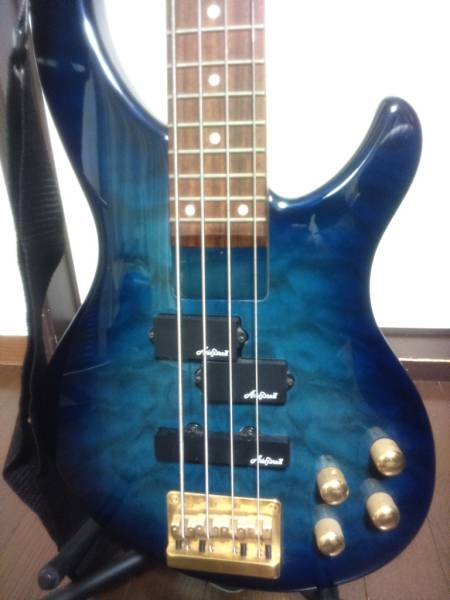 ☆Aria ProⅡ☆4弦 エレキベース☆青☆おまけ多数☆1998年頃購入(Aria