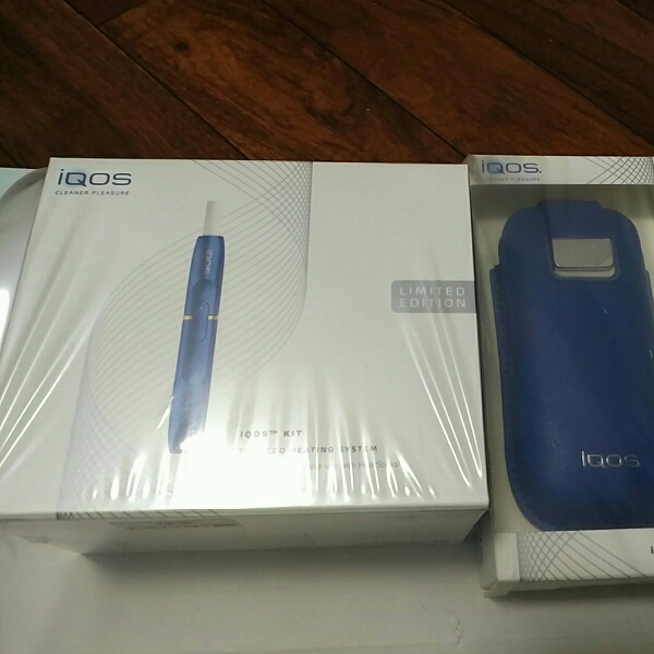 新品未開封】iQOSサファイアブルー&ポーチ（ブルー）