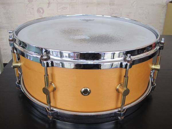 ☆ CANOPUS カノープス　スネアドラム ケース付き　中古品