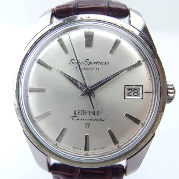 セイコー スポーツマン カレンダー 6602 9990 手巻き時計 RR555