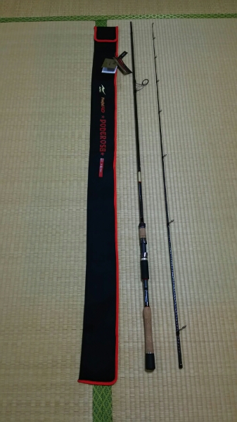 美品 風神AD ポデローサ 100M レッド中村モデル