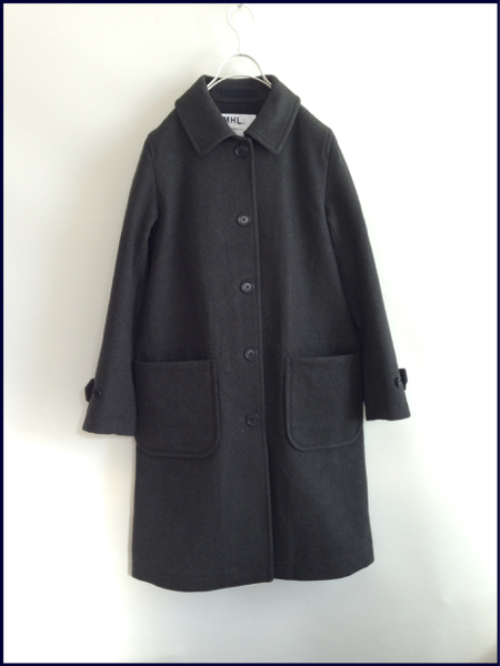 早い者勝ち価格！マーガレットハウエル MHL ウール コート M グレー マーガレットハウエル MARGARET コート MHL. 2015の通販 HOWELL 極美品