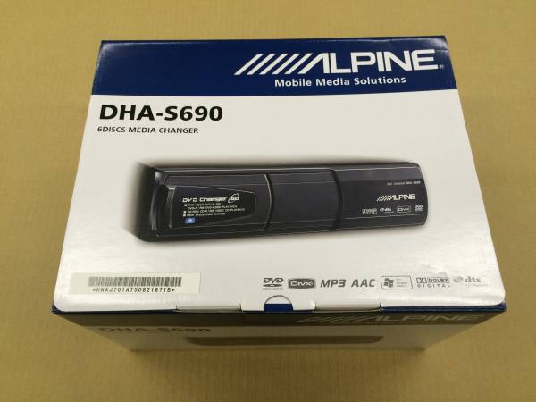 ALPINE アルパイン DHA-S690 DVD チェンジャー 【公式通販】