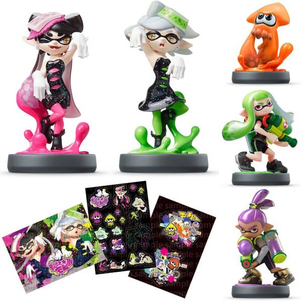 スプラトゥーン amiibo5種セット Amazon.co.jp限定 未開封 【公式通販】