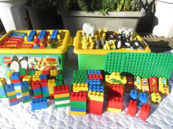 ★お得ミックス★レゴ〔デュプロ〕動物/盤/人形/車色々セット