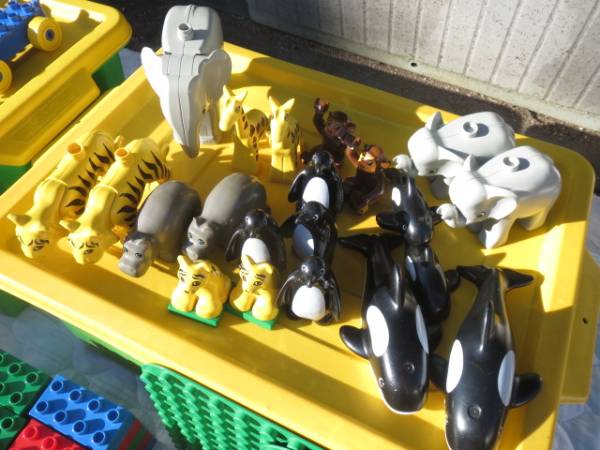 ★お得ミックス★レゴ〔デュプロ〕動物/盤/人形/車色々セット