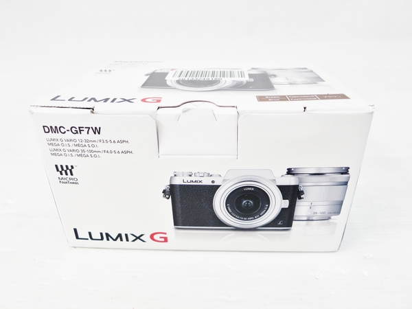 Panasonic LUMIX G DMC-GF7W ダブルズームレンズキット O2197607 高