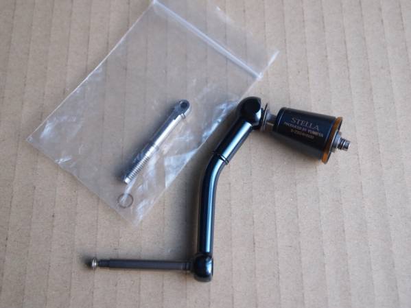 SHIMANO シマノ 夢屋 08 ステラ 5000 SW ロングハンドル 65ｍｍ