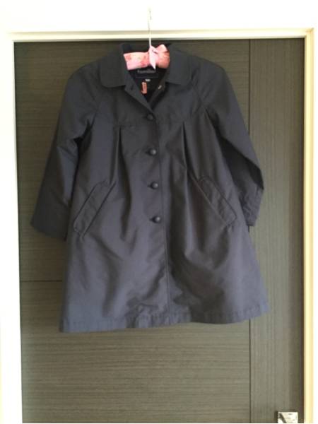 ◆ファミリア◆ライナー付コート 120cm 美品 紺 お受験