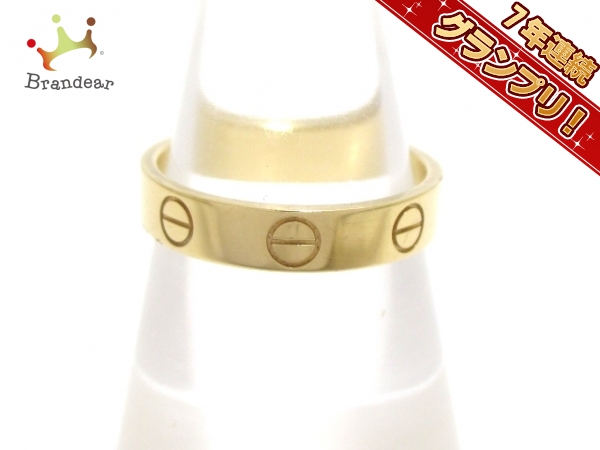 Cartier ミニラブリング 51 YG カルティエ カルティエ Cartier #51 リング・指輪 ミニラブリング ラブリング