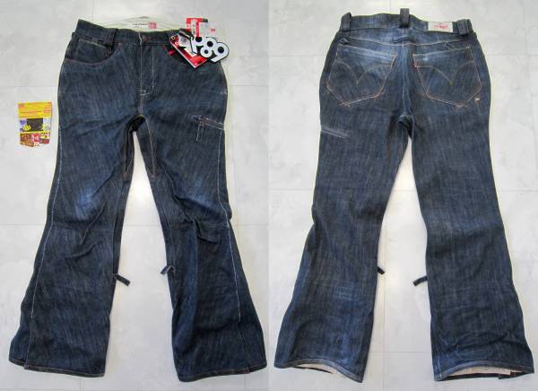 686×Levi's デニムパンツM/リーバイスVESP MOSS 011Artistic L1