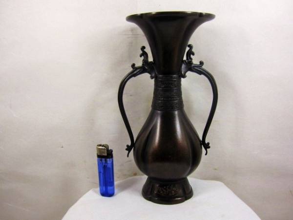 香炉 大明宣徳年製 骨董 ｜中国 香道具 銅 1.7kg 置物 工芸 Yahoo
