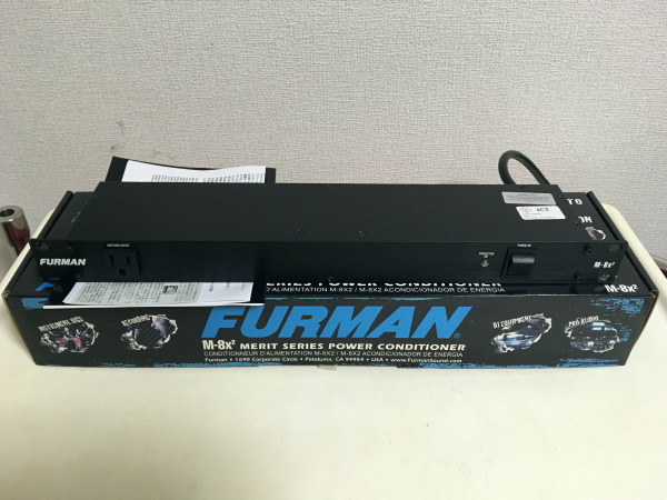 中古】FURMAN M-8x2 ラックマウント電源タップ 良品】FURMAN M-8X2