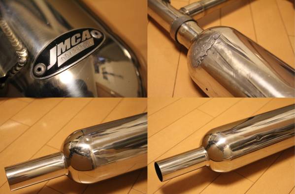 ☆ カワサキ W650 W400 ビート ナサート トラッド マフラー W650