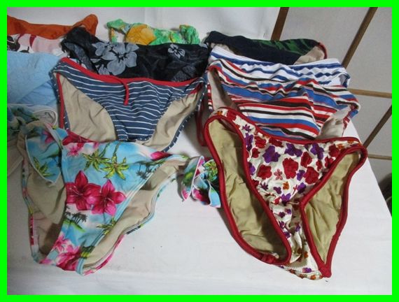 8704 使いみちイロイロ メッチャ可愛い　水着の下だけ 16枚