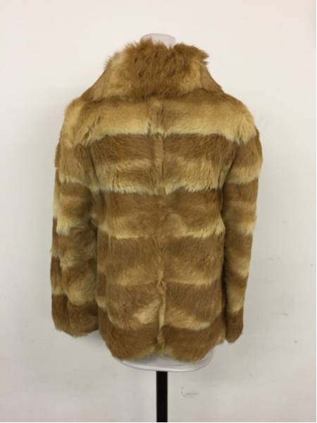 毛皮 コート ブラウン レディース