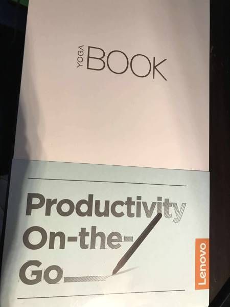 Lenovo YOGA BOOK with Windows ZA150019JP wifi 新品②