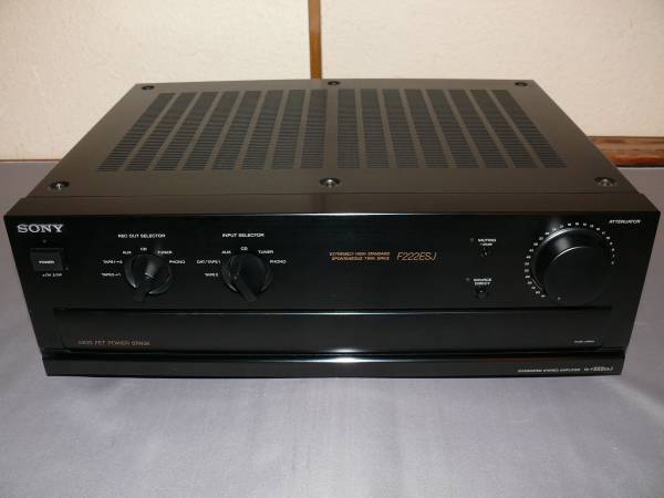☆ソニー SONY プリメインアンプ TA-F222ESJ 動作品☆ 名 【公式通販】
