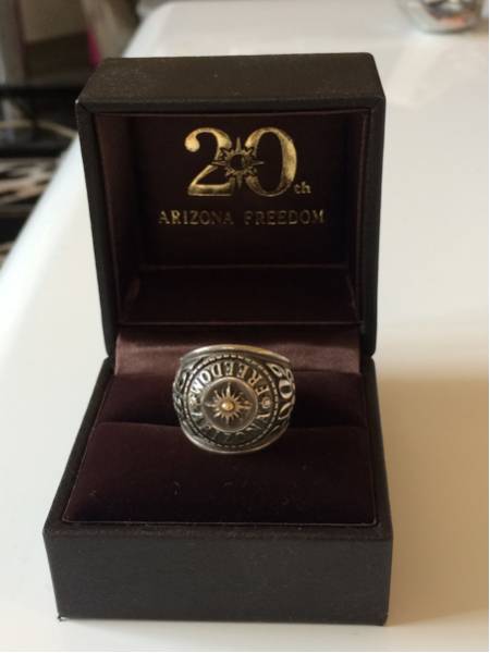 ARIZONA FREEDOM アリゾナフリーダム 20th限定カレッジリング