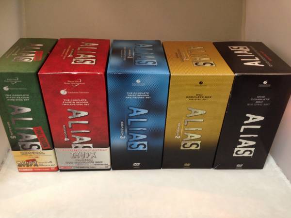 ALIAS DVD BOX 全巻 セット シーズン 1 2 3 4 5 海外 女 スパイ