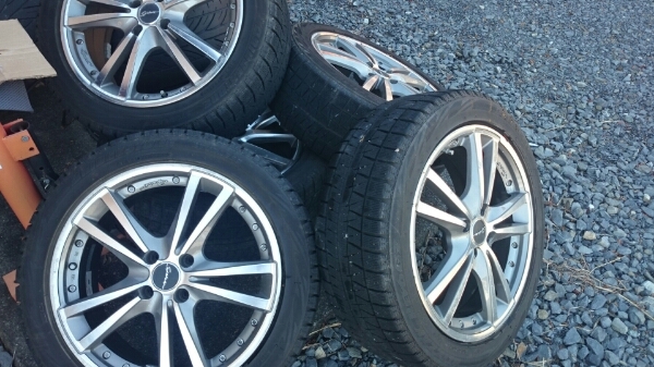 アルミホイール スタッドレス205/50R17 4本