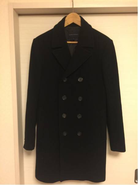 美品 バナナリパブリック ウールカシミヤチェスターコート M 46