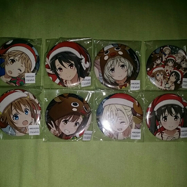 ハイスクールフリート あにしゅが クリスマス 缶バッジ 8種_1