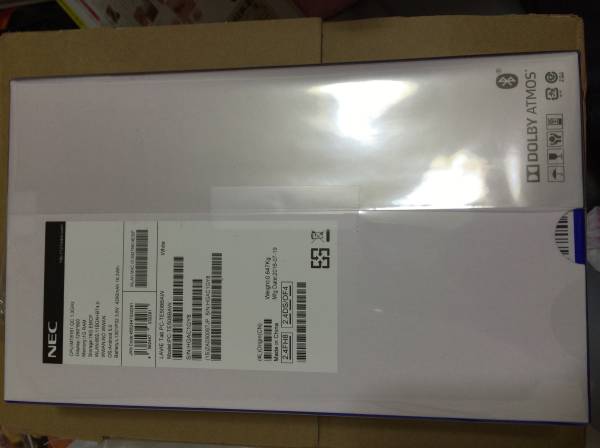 NEC タブレット LAVIE Tab PC-TE508BAW 【新品未使用