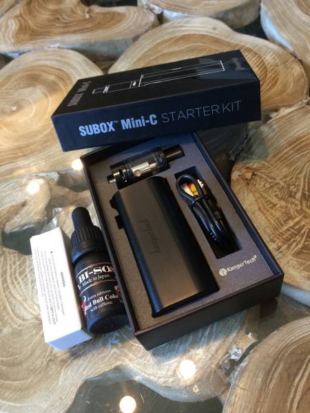 電子タバコ SUBOX MINI-C+リキッド付 ブラック ベイプVape初心者