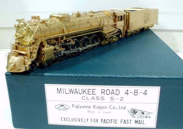 FUJIYAMA/PFM Milwaukee Road Class S-2 4-8-4 鉄道模型 Fujiyama