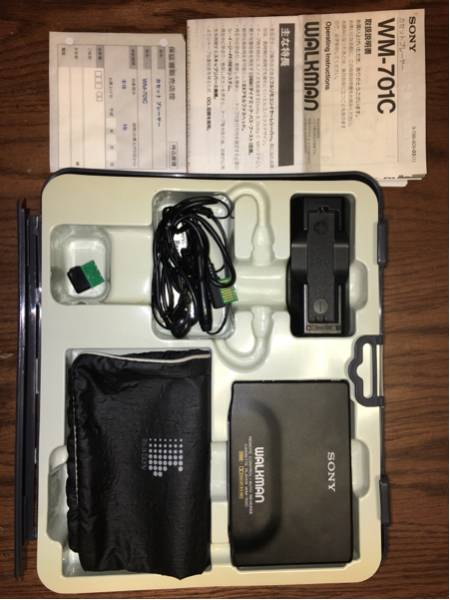ソニー ウォークマンWM-701C ジャンク品 SONY WALKMAN WM-701C
