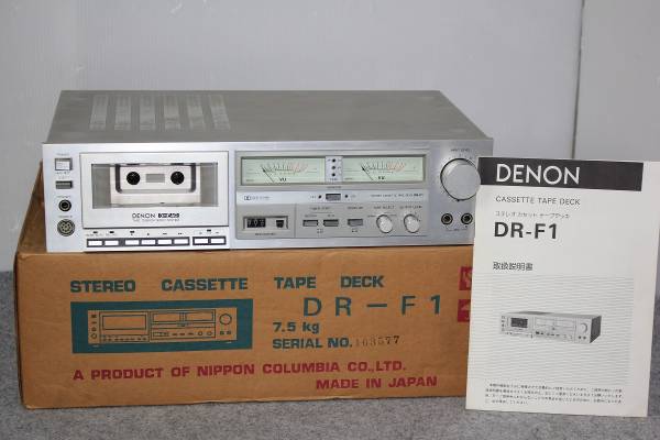 DENON DR-F1 カセットデッキ ジャンク DENON デノン カセットデッキ DR