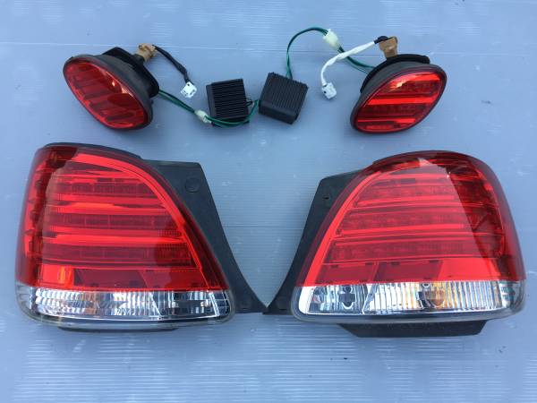 JZS161アリスト 16 アリスト 社外 LED テール JZS 前期 後期 売り切り 