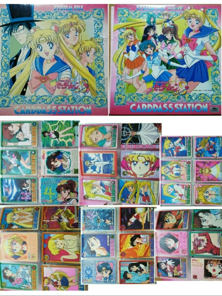 当時物☆カードファイル+180枚セット☆キラカード多数 ☆新同様～傷有