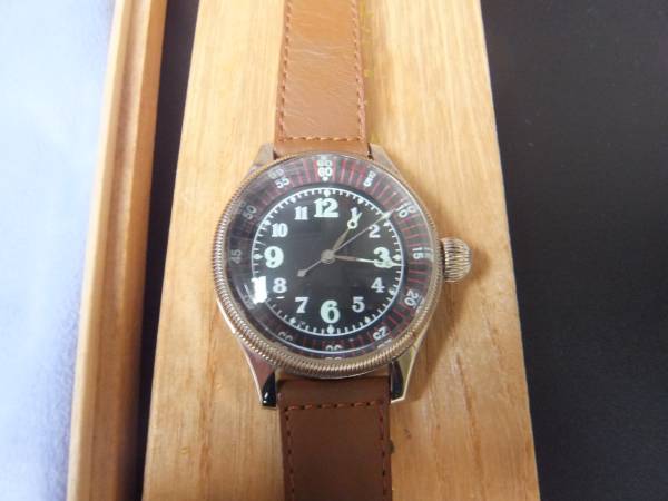 旧日本海軍航空隊腕時計 レプリカ中古美品 空兵三六一三號 数年前