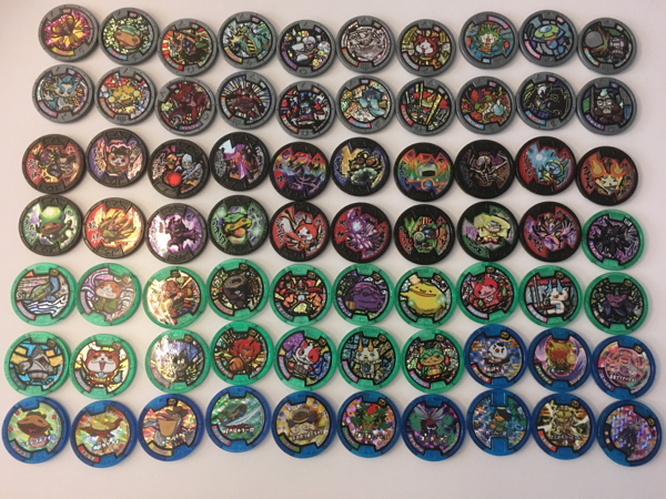 妖怪ウオッチ ホロメダルのみ 86枚 妖怪メダル