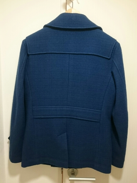 BLUE LABEL ネイビー ウールピーコート カテゴリー 【公式通販】