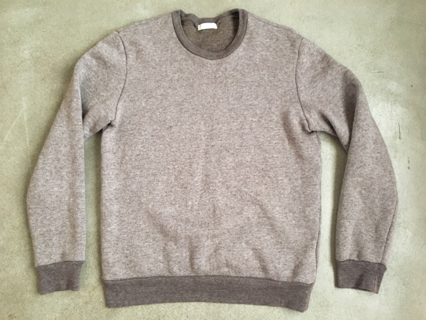 ニュアンスniuhansヤク混スウェット茶系ヤエカ1LDKauraleeyaeca