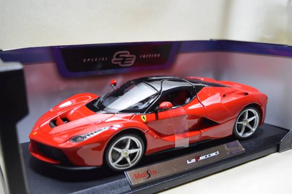 新品マイスト！1/18◆La Ferrari◆飾窓/出窓/寛ぎ室/GT＆ラリー