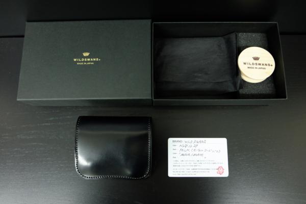 ワイルドスワンズ　別注　パーム　コードバン×サドル