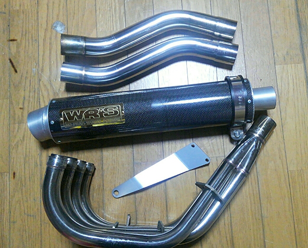 バリオス2 WR'S カーボン×ステンレス フルエキマフラー　BALIUS2 バリオスII WR's フルエキ カーボン パーツ オートバイ 【公式通販】
