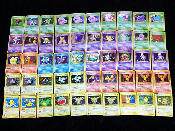 旧ポケモンカードのみ キラ プロモ 中心 150枚初版入りまとめ 旧裏