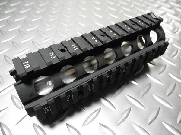 ☆Knights RIS Replica Fullmarking☆M4 CQBR Mk18 ハンドガード M4
